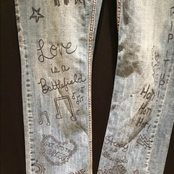 ❤️ Z CAVARICCI JEANS SIZE 11 - Picture 3 of 8